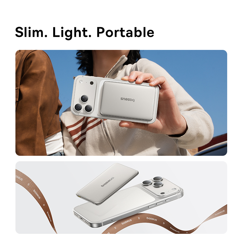 Baseus 5000mAh Magnetic Power  - Solar Emergency Charger 评论和价格